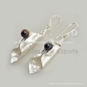 925 Sterling Silver Earring Jewelry Supplier Handmade Meilleur qualité Nouveaux créations en argent sterling Jewelry Export
